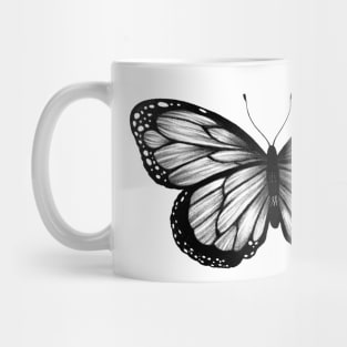 black butterfly Mug